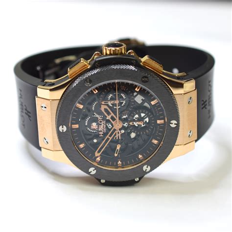 hublot big bang rose gold price|hublot 18k with rubber strap.